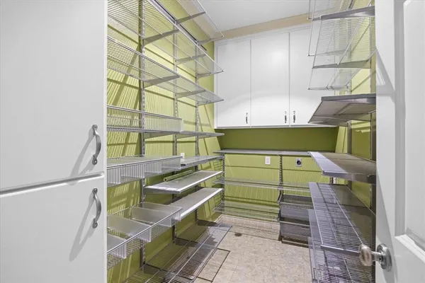 a bathroom with a sink and a shower