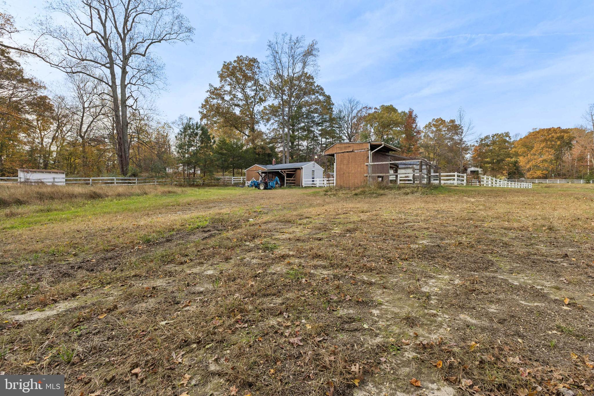 24530 Hollywood Road Hollywood, MD 20636 - Photo 31 of 40 a big yard with lots of tress in it