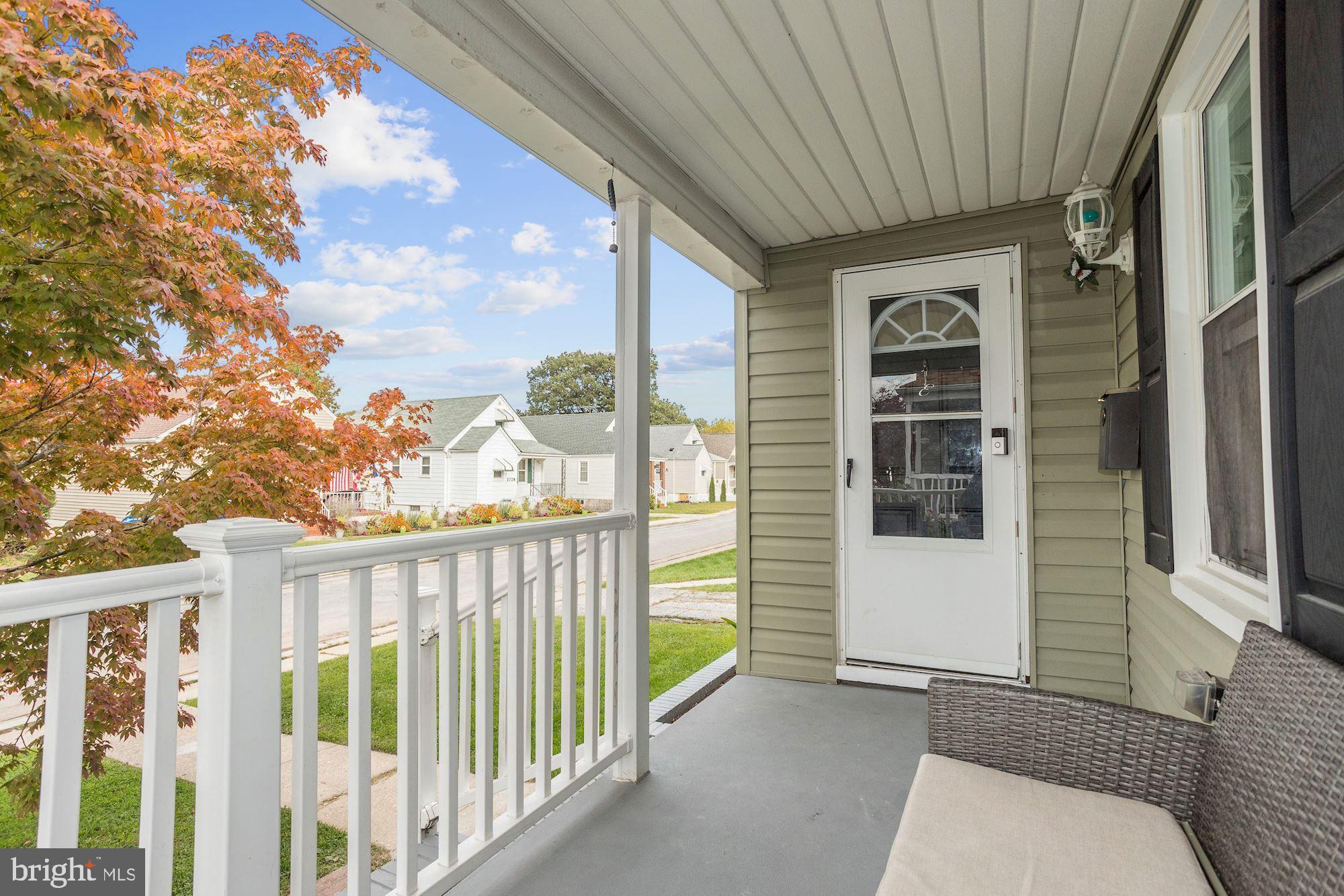 2725 Glendale Road Baltimore, MD 21234 - Photo 4 of 29 Covered Front Porch