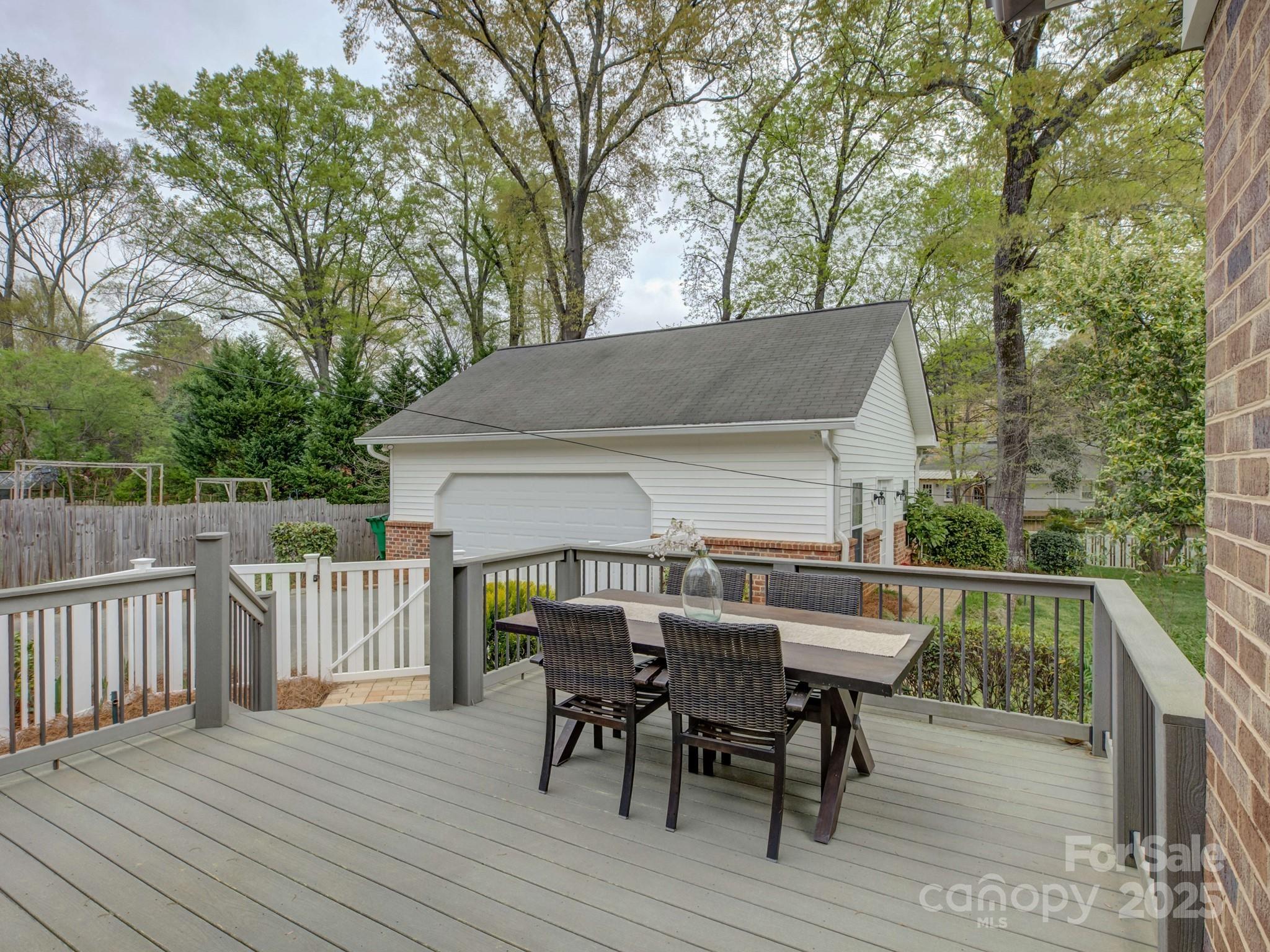 1340 Braeburn Road Charlotte, NC 28211 - Photo 43 of 46 a view of house with deck and outdoor seating