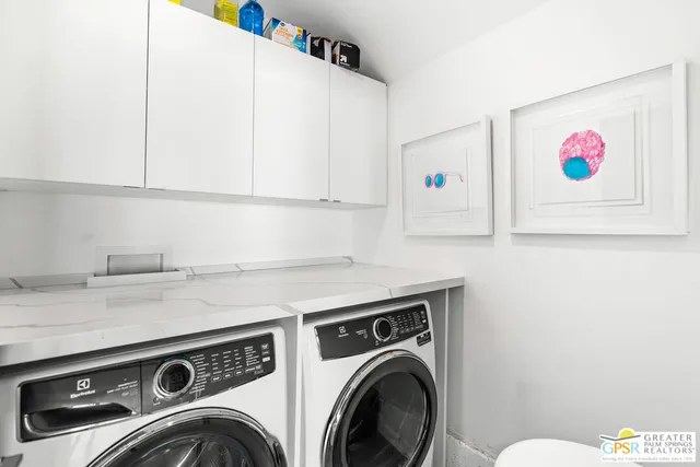 a view of a potted plants in front of a door