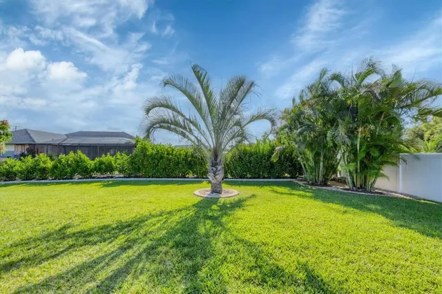 an aerial view of residential house with outdoor space
