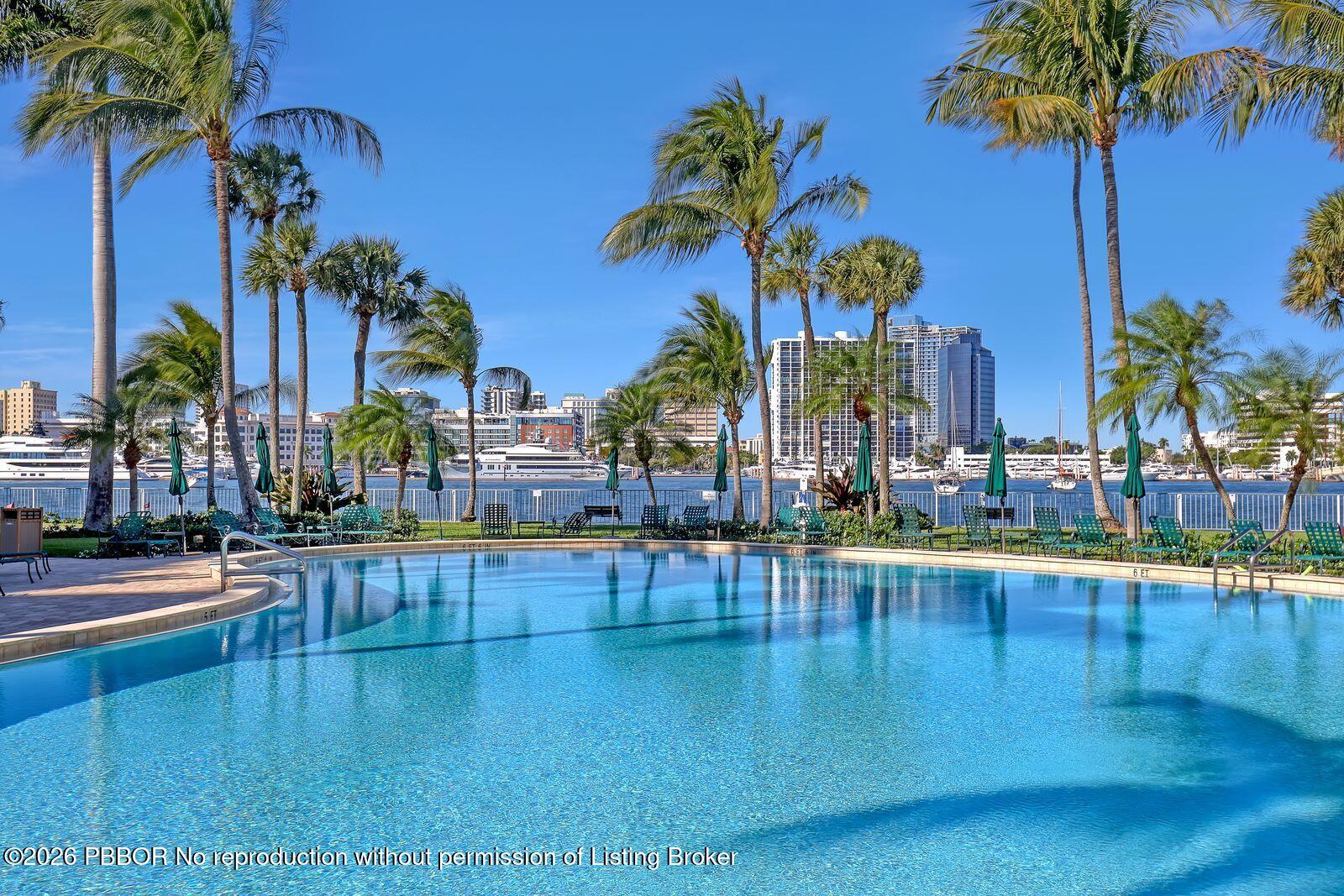 44 Cocoanut Row, Unit 507B Palm Beach, FL 33480 - Photo 16 of 17 PBT Swimming Pool