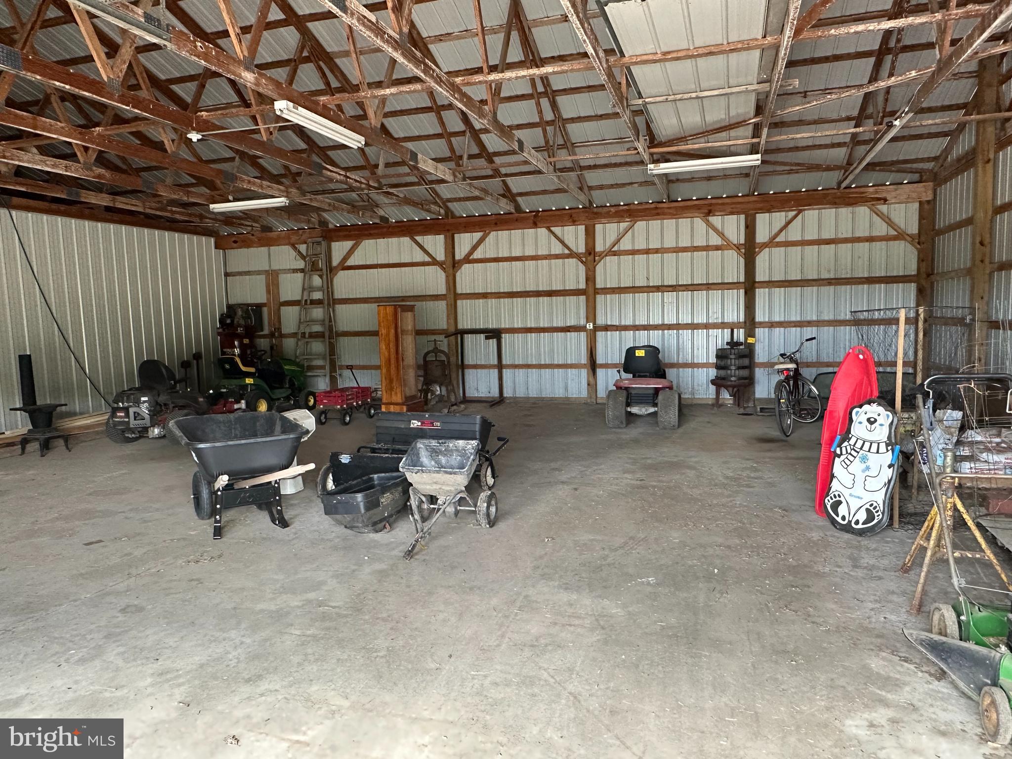 335 Maskells Mill Road Salem, NJ 08079 - Photo 7 of 27 Inside pole barn