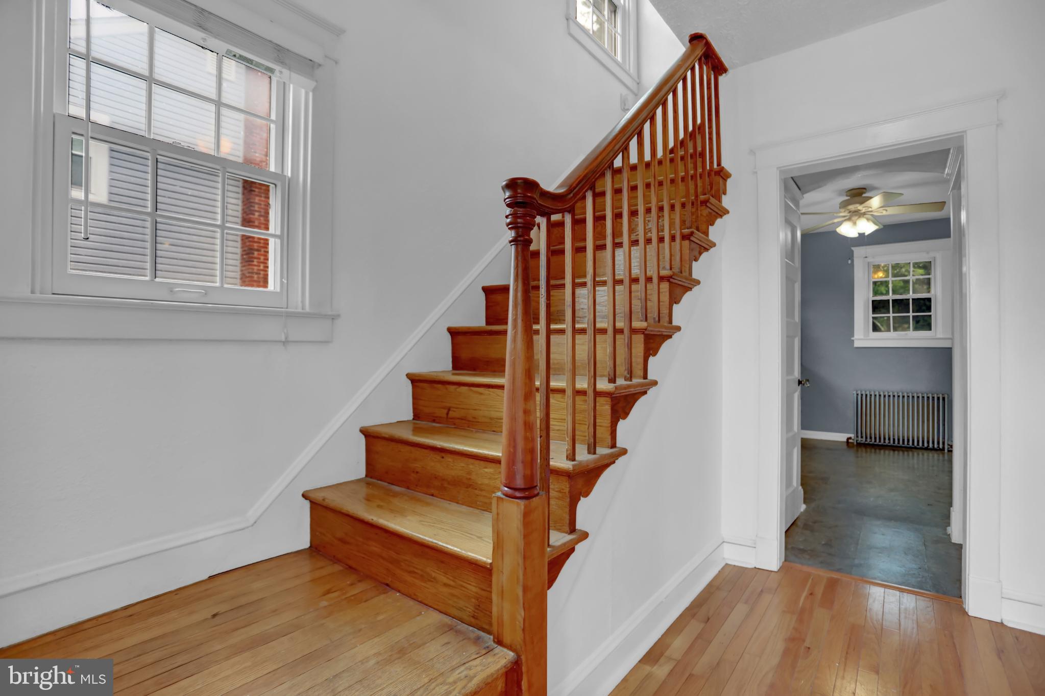 5544 Ashbourne Road Baltimore, MD 21227 - Photo 24 of 40 a view of entryway and hall with wooden floor