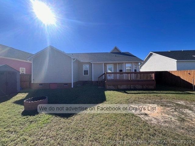 2249 Chasewater Road Fayetteville, NC 28306 - Photo 13 of 13 a house view with a garden space