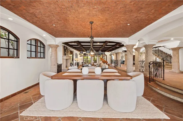 a front view of a house with wooden floor