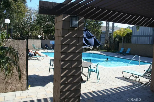 a view of outdoor space yard deck patio and outdoor seating