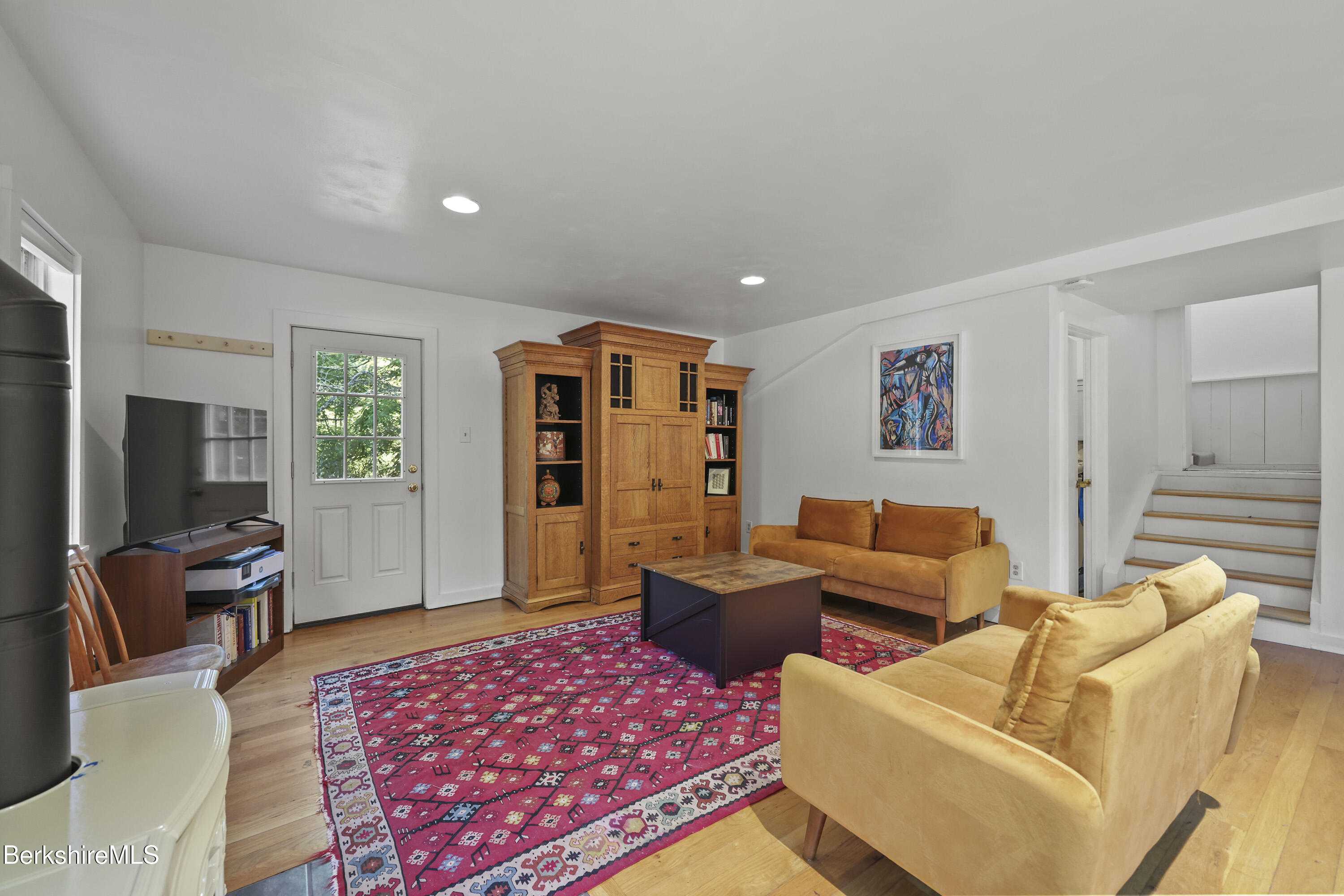 166 Berkshire School Road Sheffield, MA 01257 - Photo 5 of 39 130 Lower Level Family Room