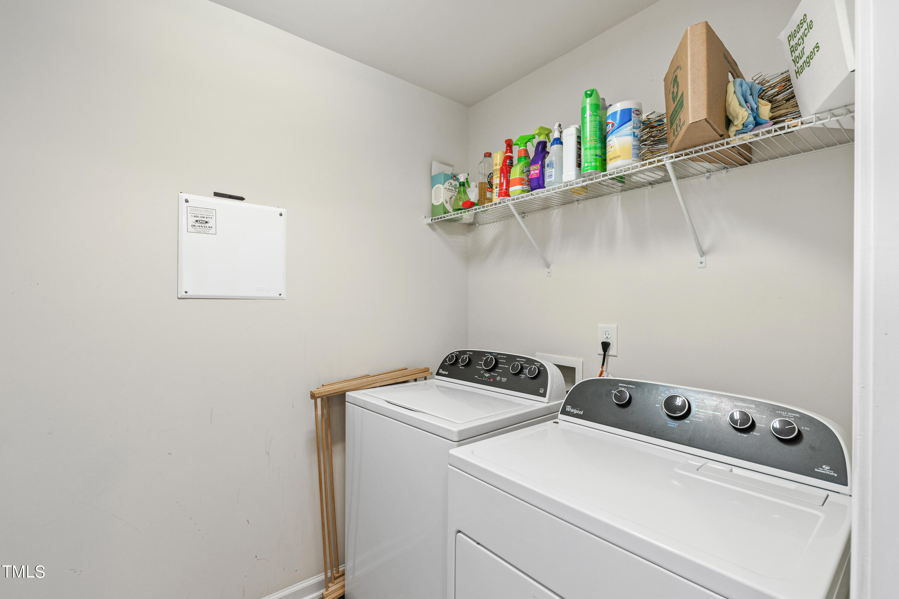 6004 Clapton Drive Wake Forest, NC 27587 - Photo 45 of 52 a utility room with dryer and washer