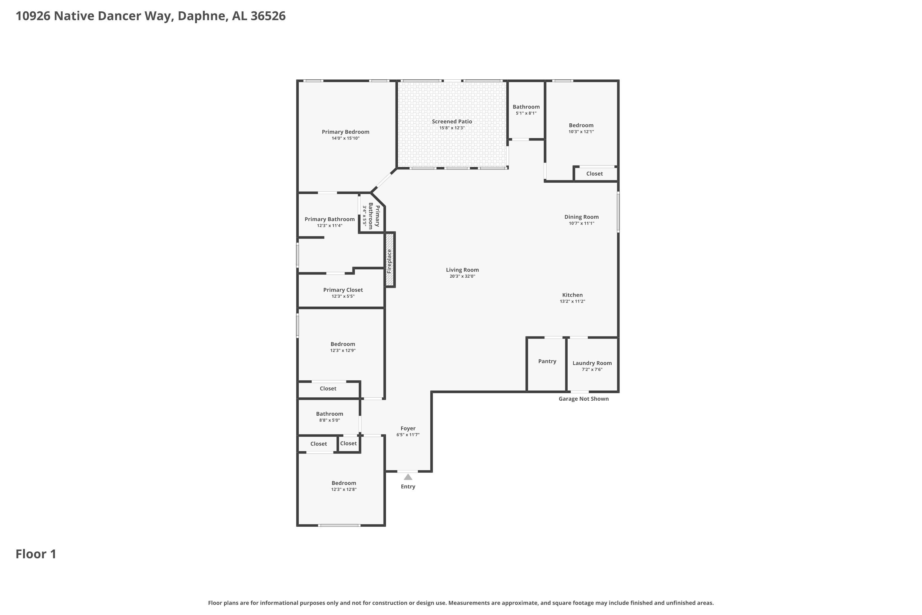 10926 Native Dancer Way Daphne, AL 36526 - Photo 45 of 45 Floor Plan