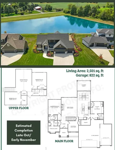 $629,551 | 13991 Elderflower Cove, Fort Wayne, IN 46845