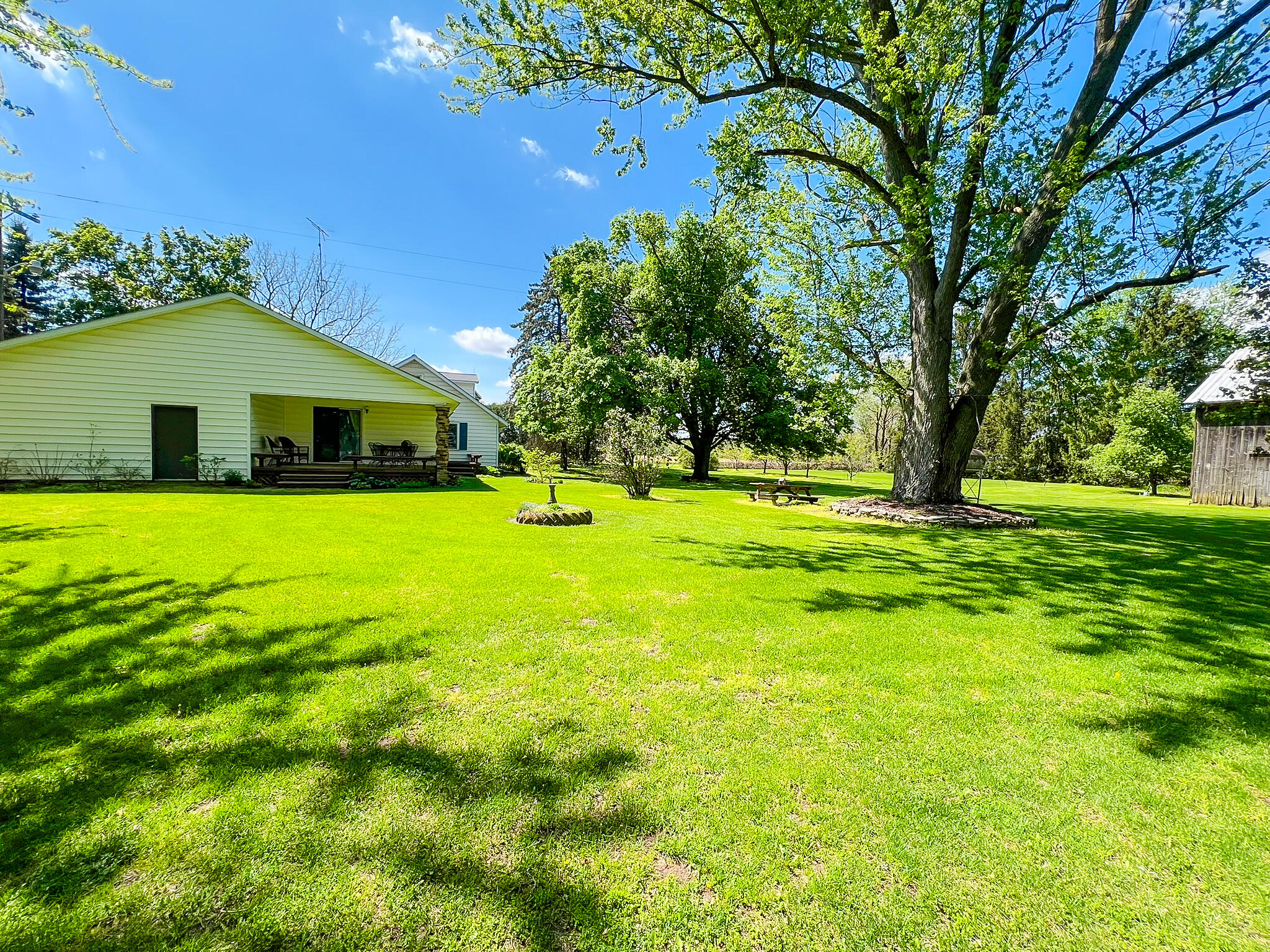 1166 Trayer Road Bronson, MI 49028 - Photo 23 of 28 backyard view
