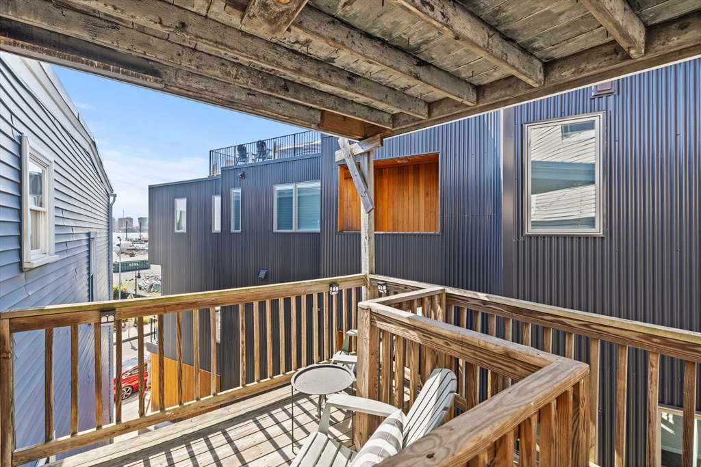 300 Marginal Street, Unit 3 Boston, MA 02128 - Photo 17 of 19 a view of balcony with furniture