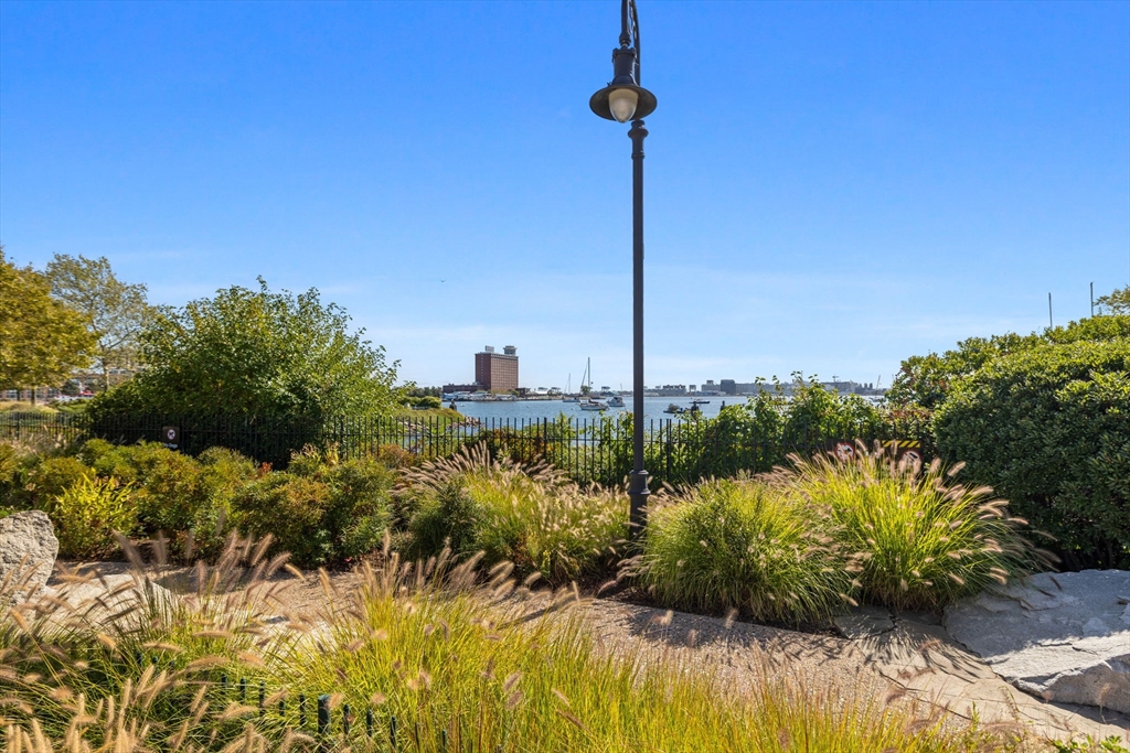 300 Marginal Street, Unit 3 Boston, MA 02128 - Photo 19 of 19 a view of a garden with a fountain