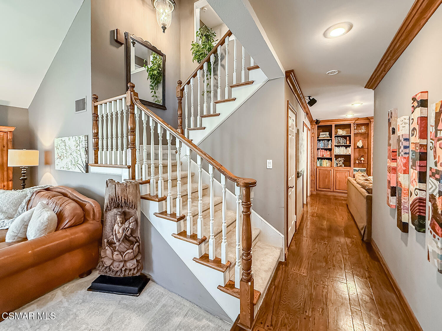 4581 Lubbock Drive Simi Valley, CA 93063 - Photo 22 of 53 a view of entryway and hall with wooden floor