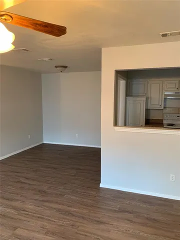 a view of empty room