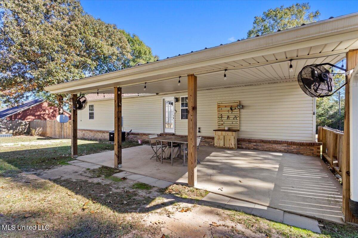 115 Rolling Woods Road Lucedale, MS 39452 - Photo 30 of 39 Rear Porch