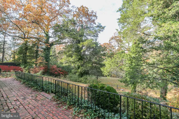 a view of a lake from a balcony