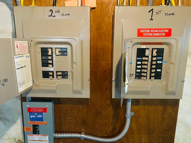 an outdoor view of a building