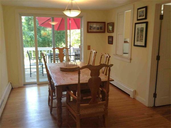58 Doane Road Chatham, MA 02633 - Photo 6 of 24 a view of a dining room with furniture window and wooden floor
