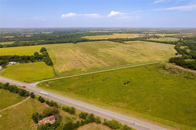 a view of an ocean and city