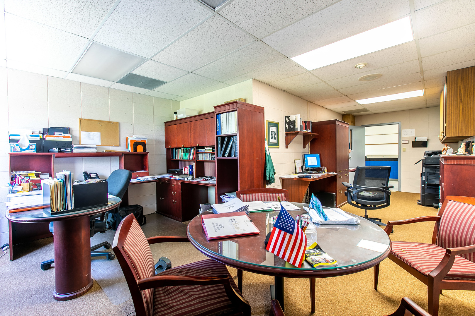 1275 Main Street Antioch, IL 60002 - Photo 7 of 29 a outdoor dining space with furniture and a fireplace