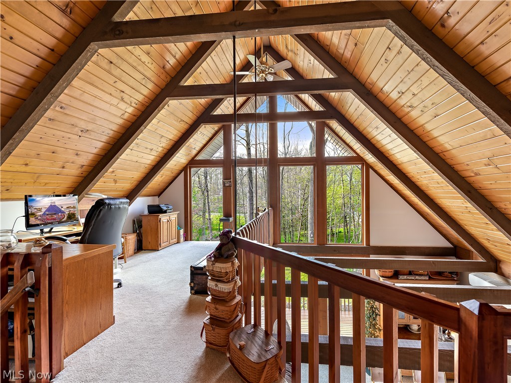 9650 Ruff Road West Salem, OH 44287 - Photo 19 of 35 In need of a home office? Check out the calming view from the loft area!