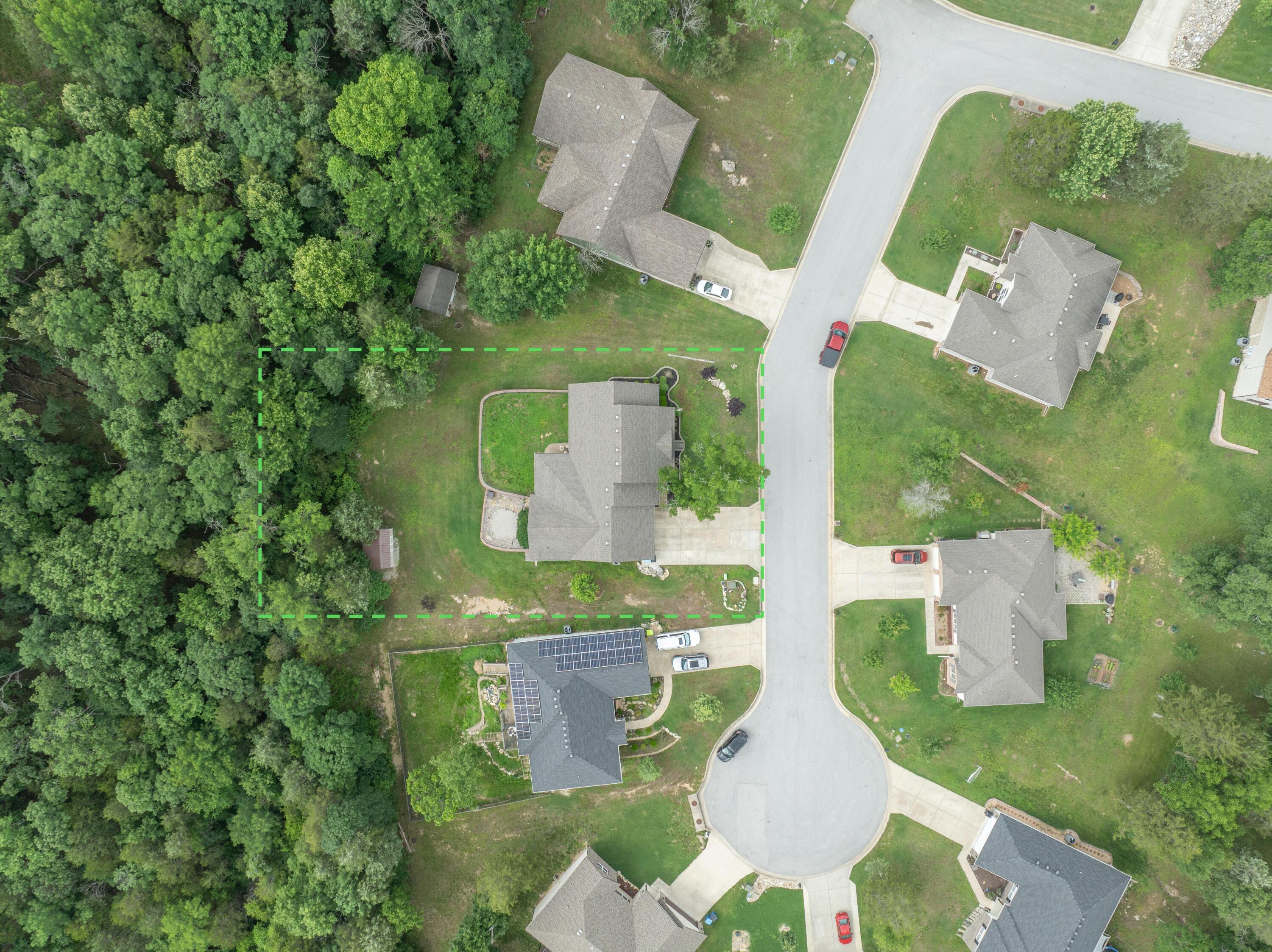 136 Moberly Ml Road Branson, MO 65616 - Photo 51 of 56 Aerial top down outline