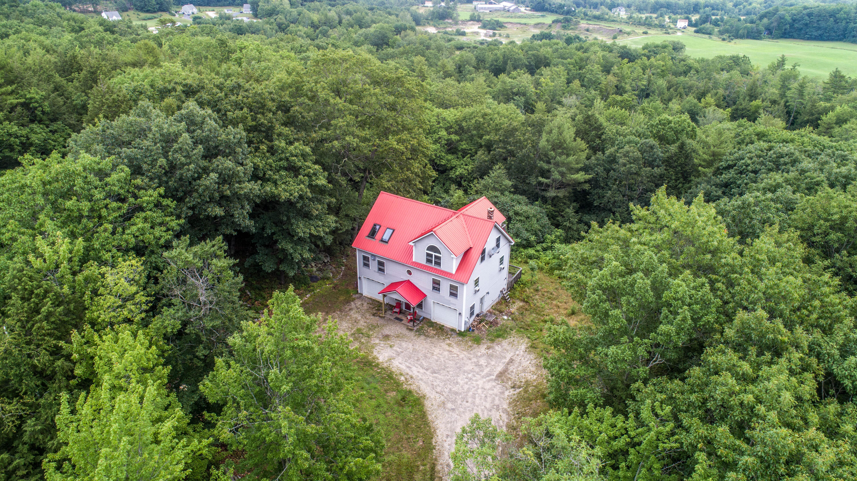 47 Perk's Peak Road Windham, ME 04062 - Photo 4 of 26 Aerial Front