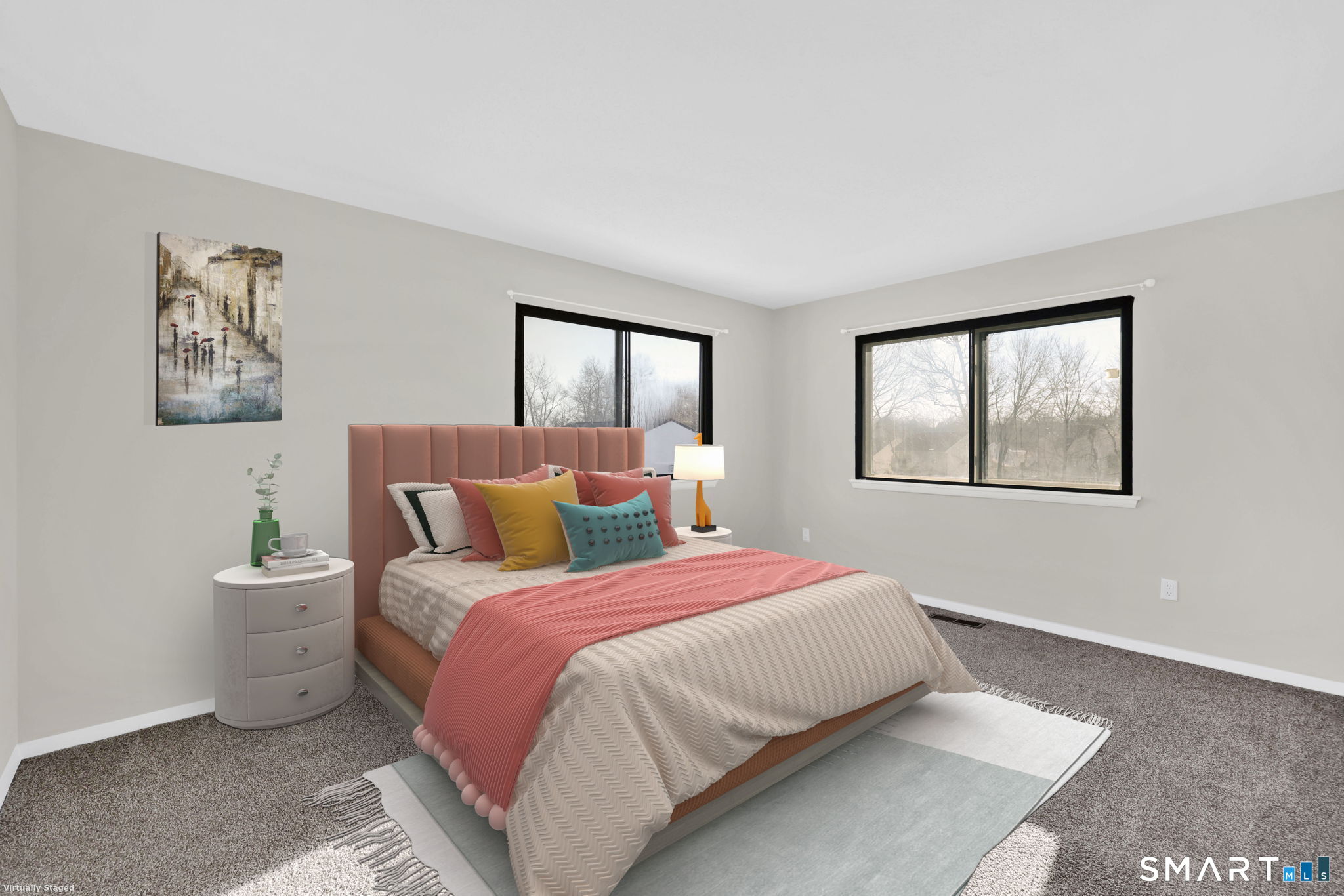 273 Cottonwood Road, Unit 273 Newington, CT 06111 - Photo 23 of 38 a bedroom with a bed and a window