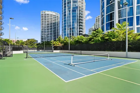 a view of a tennis court