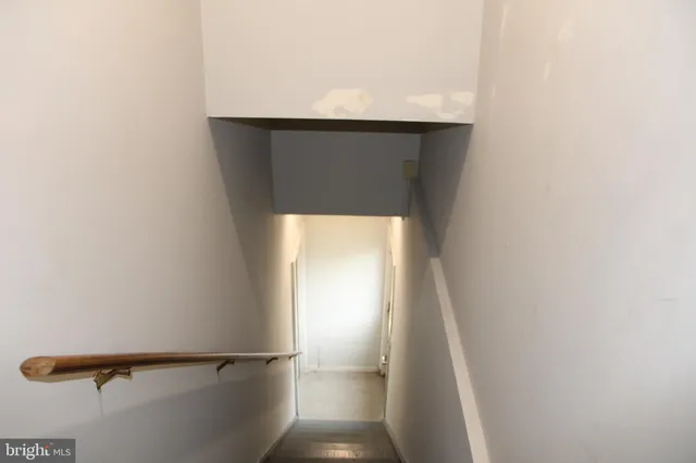 a close view of closet