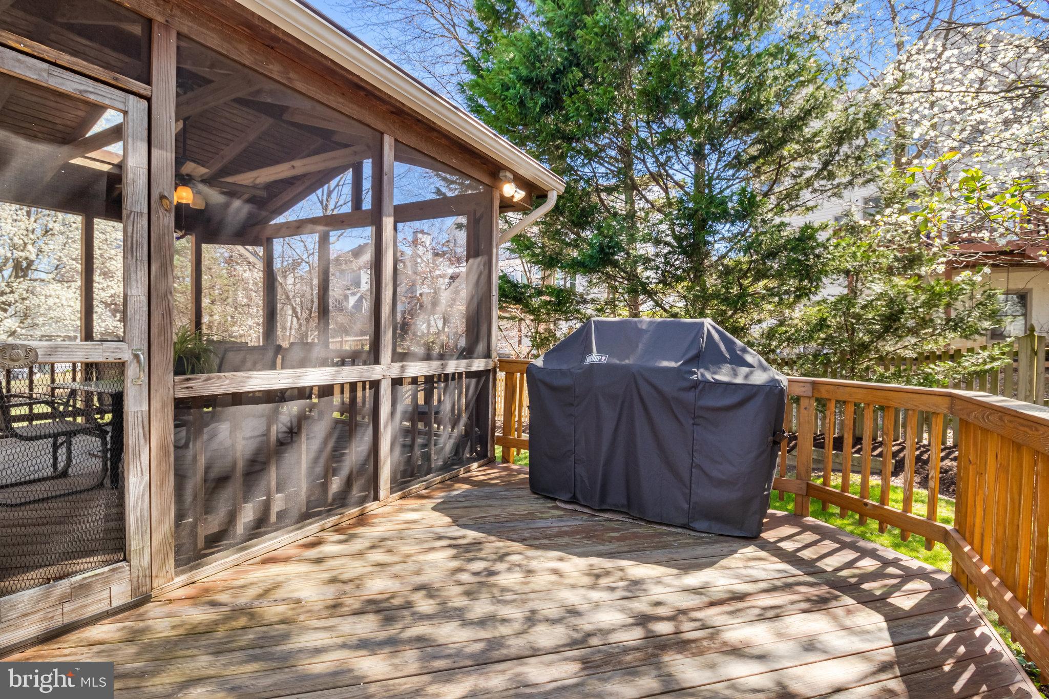 8993 Shadowlake Way Springfield, VA 22153 - Photo 54 of 57 Room for a BBQ and more on the deck.