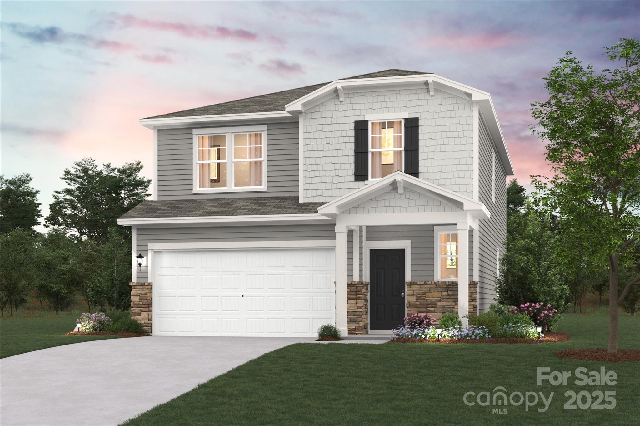 412 Vidette Drive York, SC 29745 - Photo 1 of 6 a front view of a house with a yard