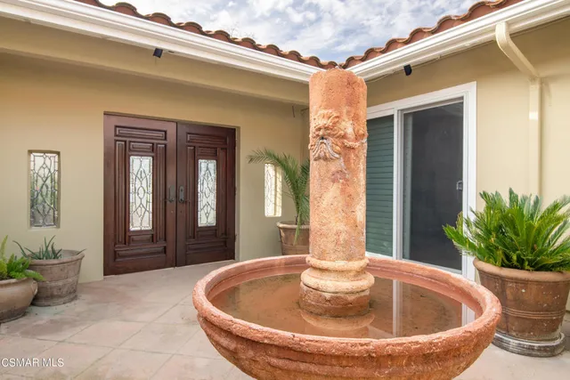 a view of outdoor space and tub