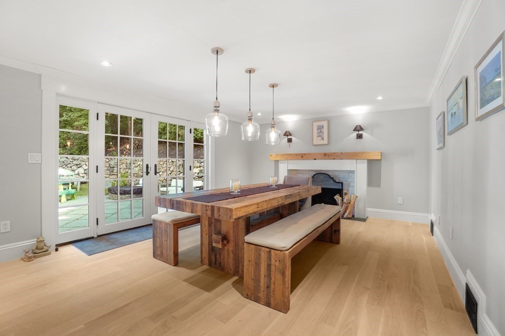 12 Swarthmore Road Wellesley, MA 02482 - Photo 15 of 38 a view of a room with furniture and a chandelier