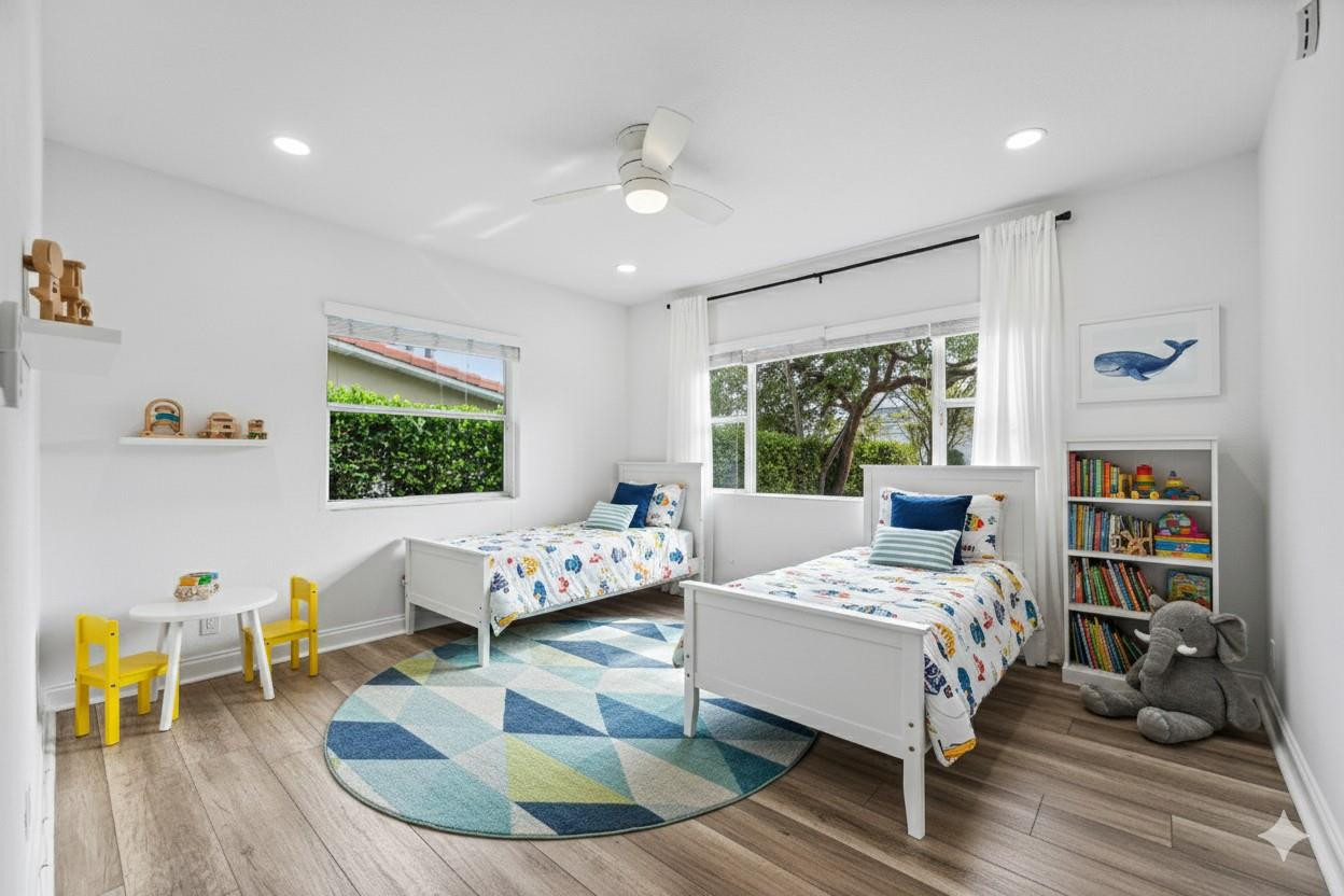 3203 Dover Road Pompano Beach, FL 33062 - Photo 20 of 45 a living room with furniture and a large window