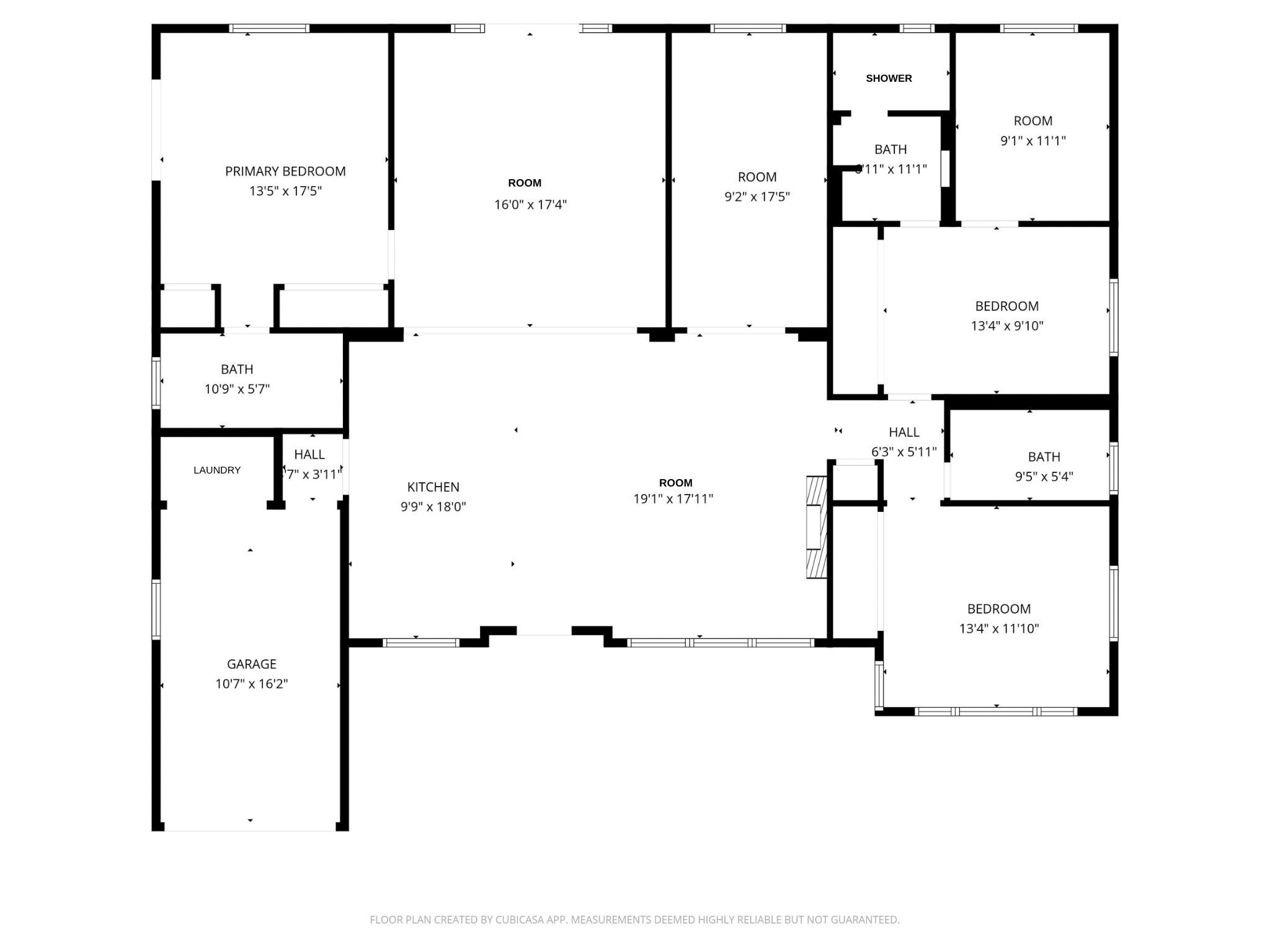 3203 Dover Road Pompano Beach, FL 33062 - Photo 45 of 45 a picture of floor plan