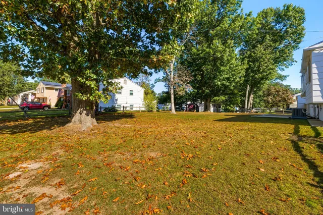 a view of outdoor space with garden