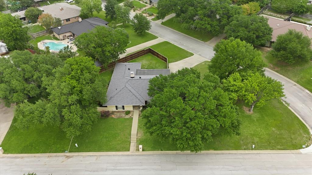 7200 Tamarack Road Benbrook, TX 76116 - Photo 36 of 38 Aerial view of home.