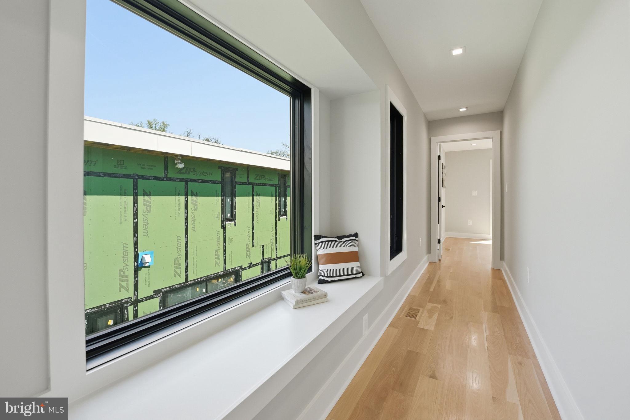 2211 Military Road Arlington, VA 22207 - Photo 63 of 107 Bright hallway with modern windows.