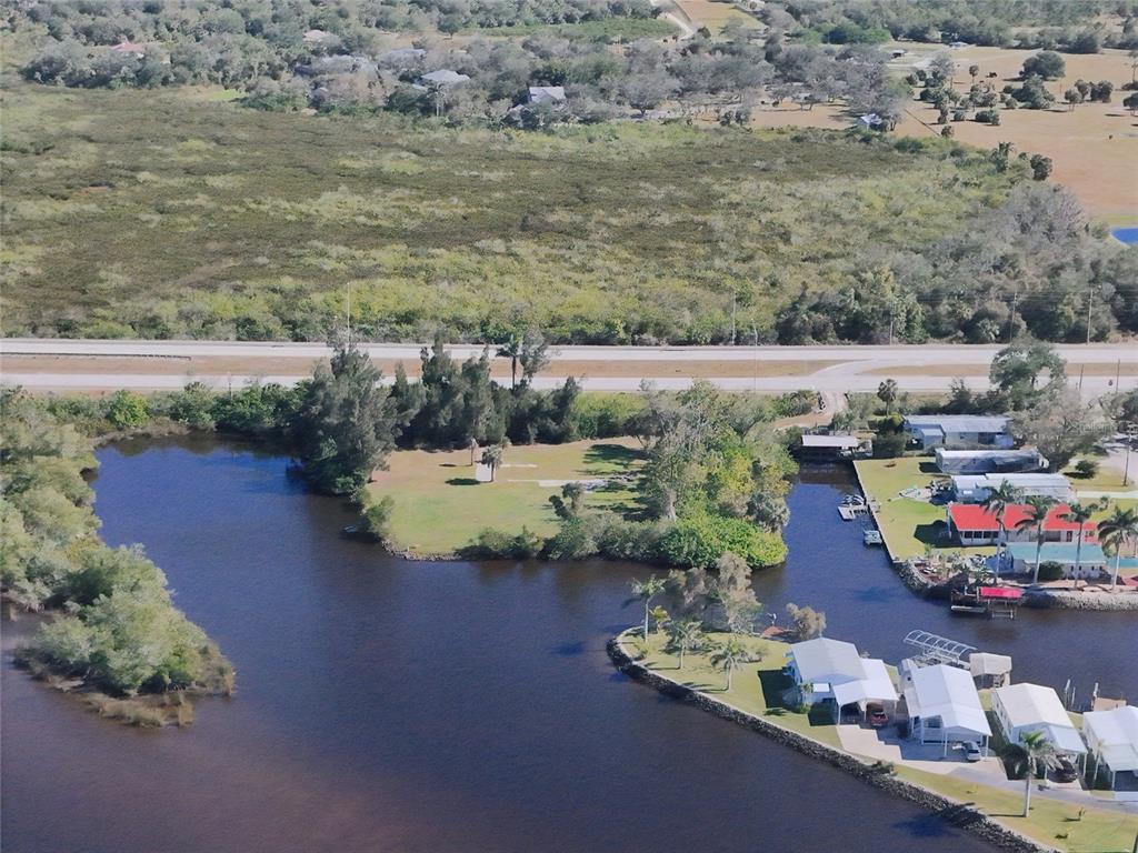 29530 Shell Creek Court Punta Gorda, FL 33982 - Photo 19 of 19 an aerial view of a house with a lake view