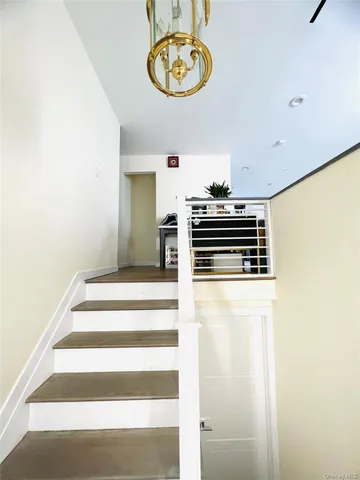 a view of a kitchen with an oven