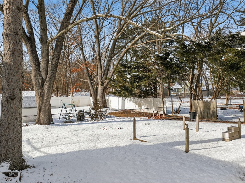 19 Melba Way Boston, MA 02136 - Photo 30 of 34 a view of road with snow on the road