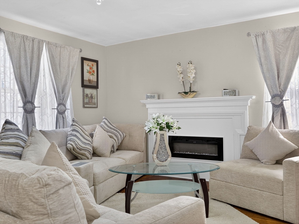 19 Melba Way Boston, MA 02136 - Photo 5 of 34 a living room with furniture a couch and a potted plant