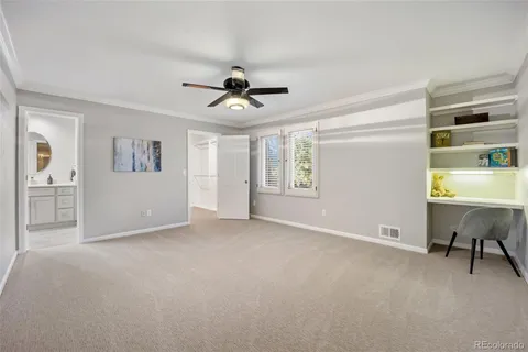 a bathroom with 2 sink and a mirror