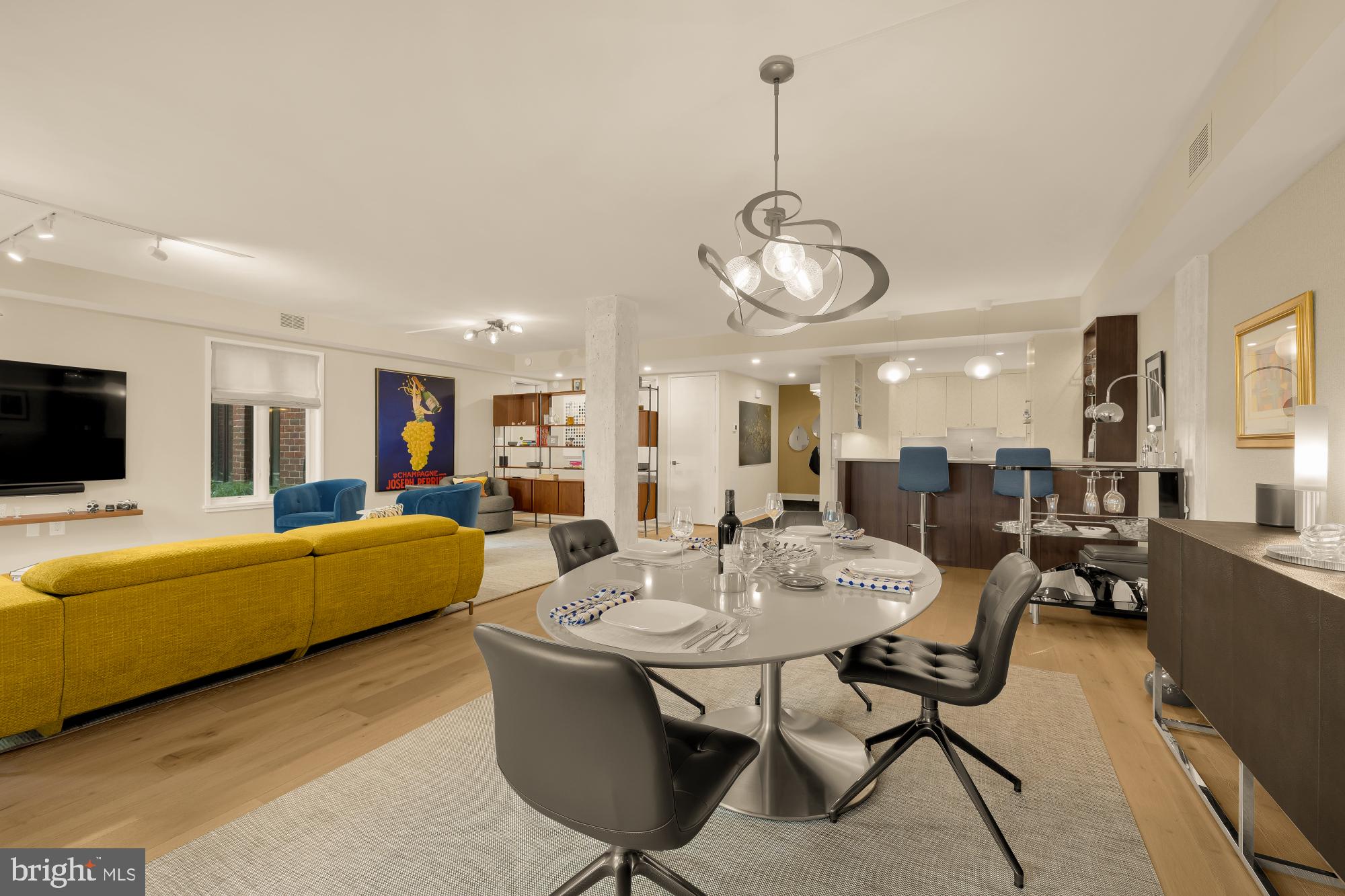 1045 31st Street Northwest, Unit 104 Washington, DC 20007 - Photo 6 of 43 High ceilings