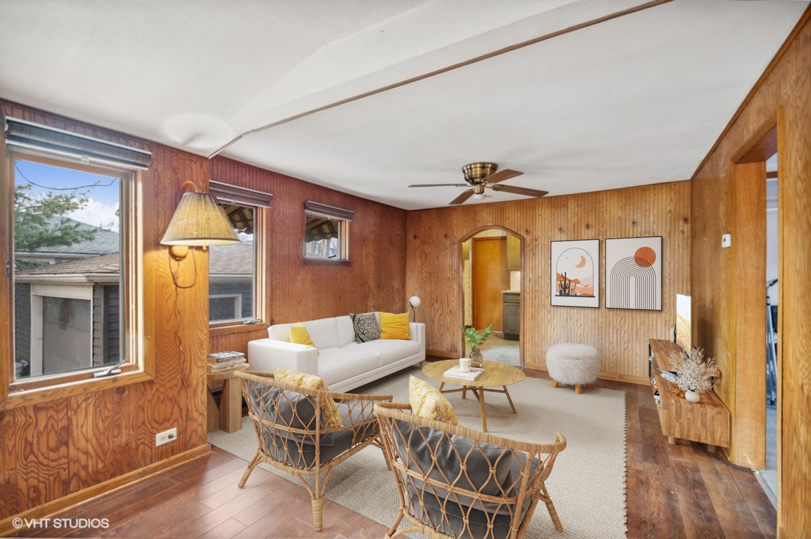 5900 Prospect Avenue Berkeley, IL 60163 - Photo 3 of 14 a living room with furniture and a wooden floor
