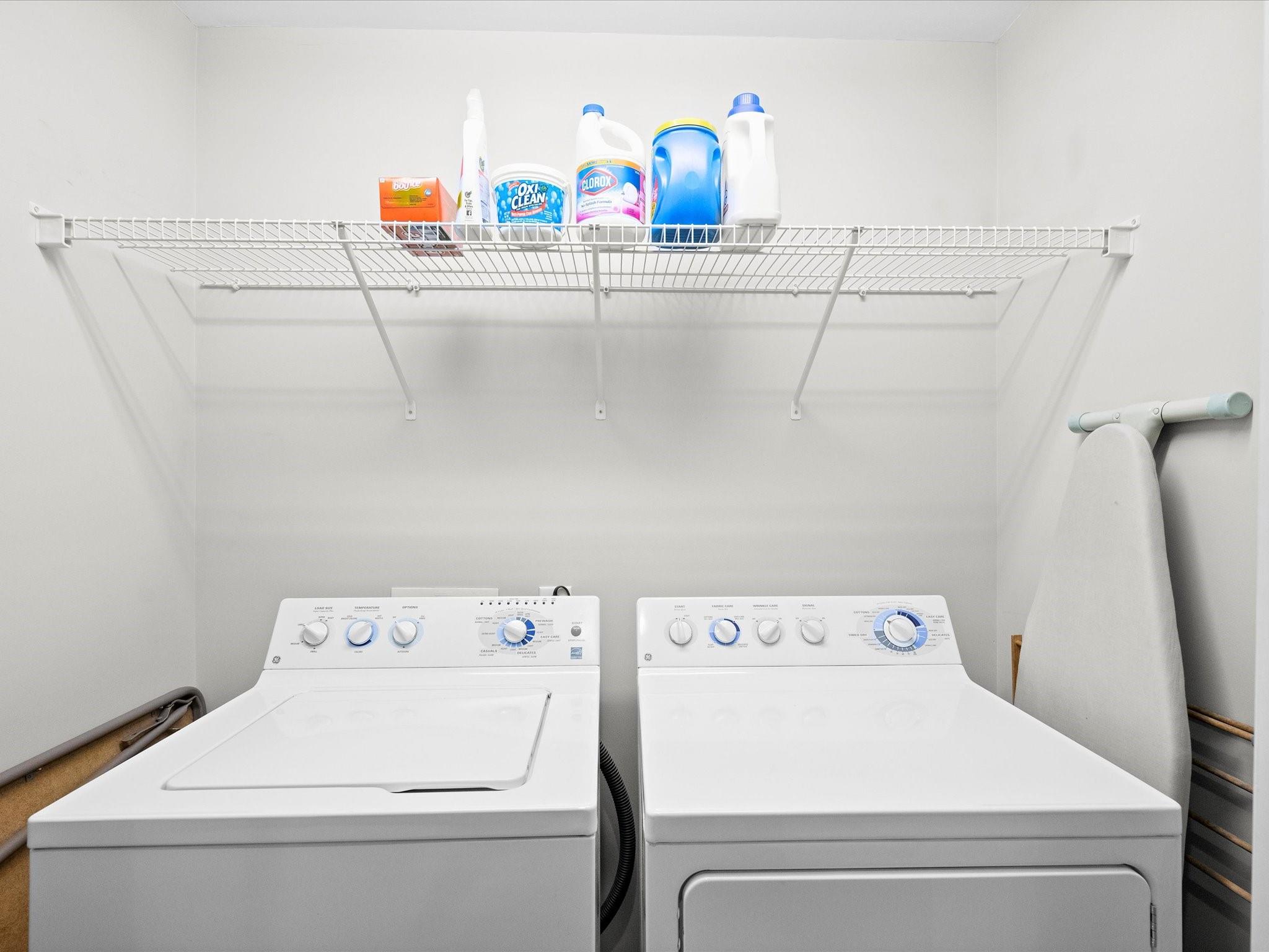 3920 Sharon Road, Unit 210 Charlotte, NC 28211 - Photo 23 of 34 a utility room with dryer and washer